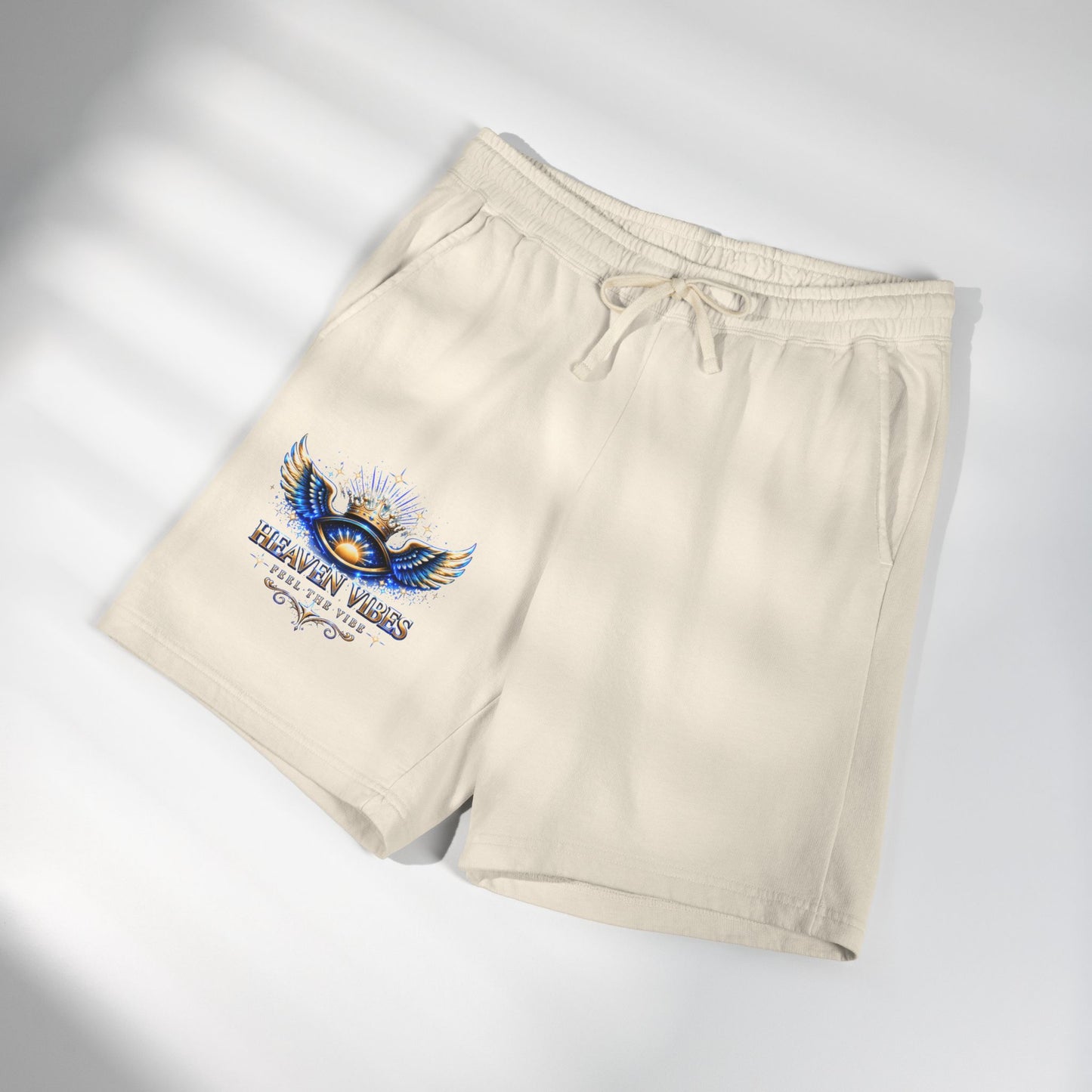 Unisex Garment-Dyed Lightweight Fleece Sweat Shorts