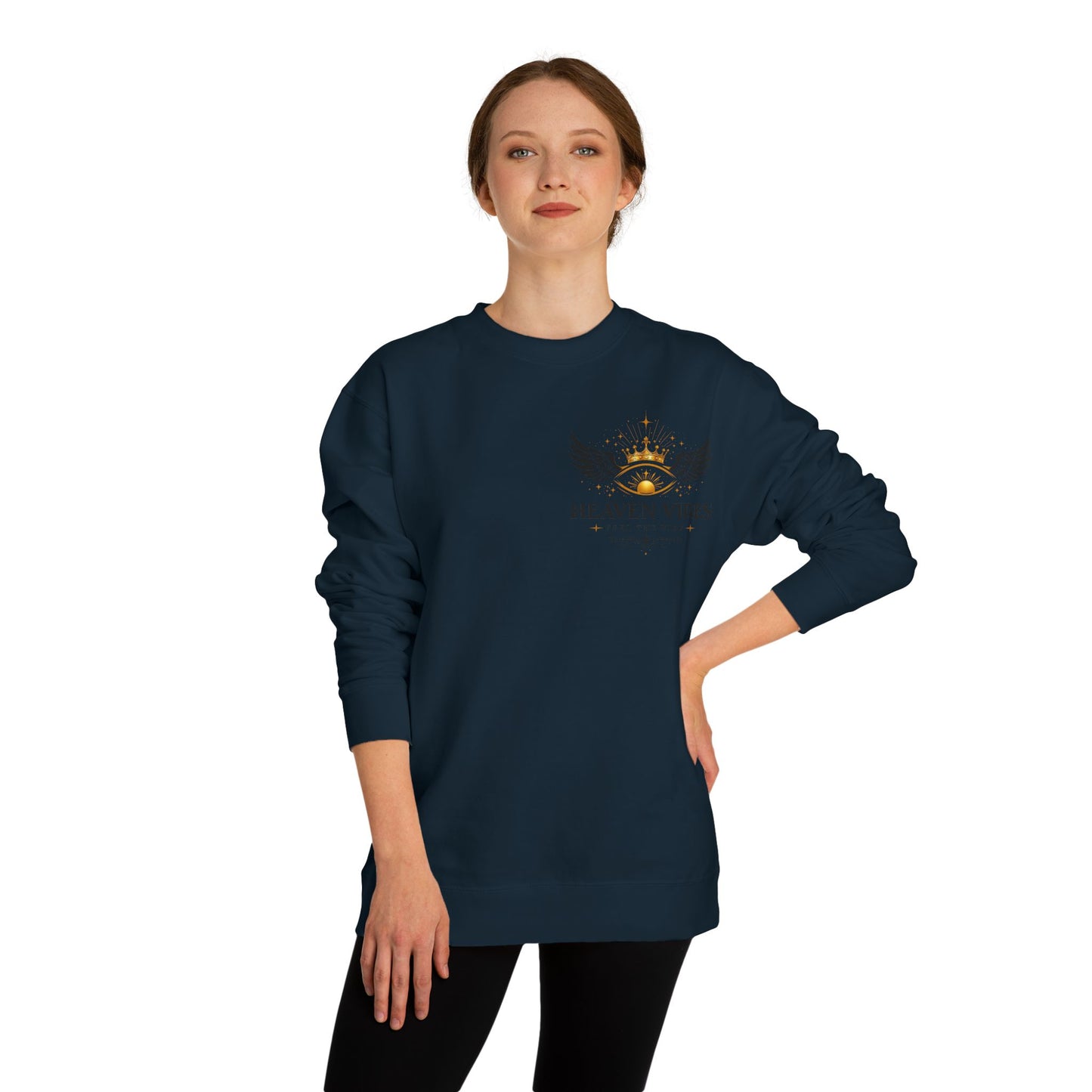 Heaven Vibes Crew Neck Sweatshirt ( Unisex )