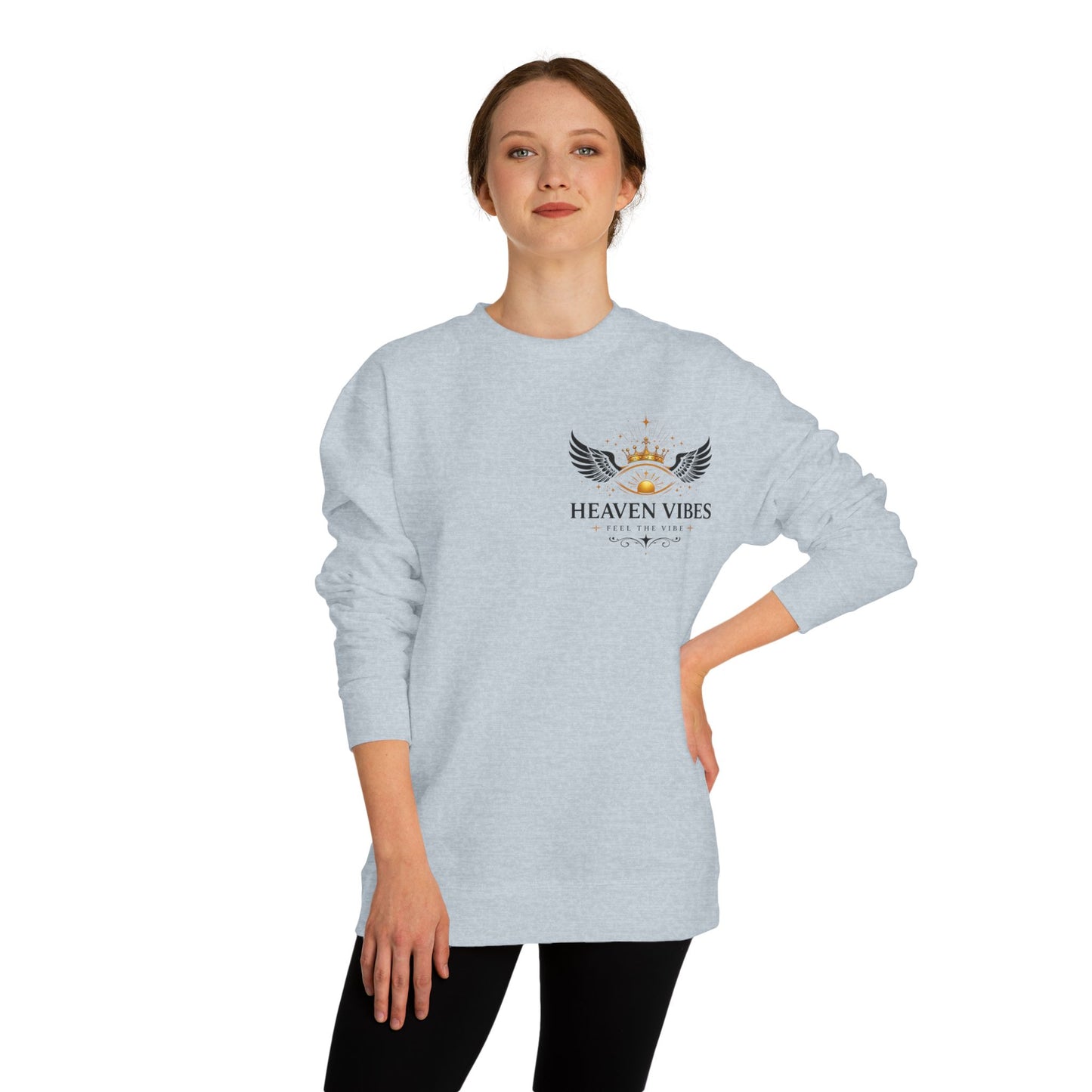 Heaven Vibes Crew Neck Sweatshirt ( Unisex )