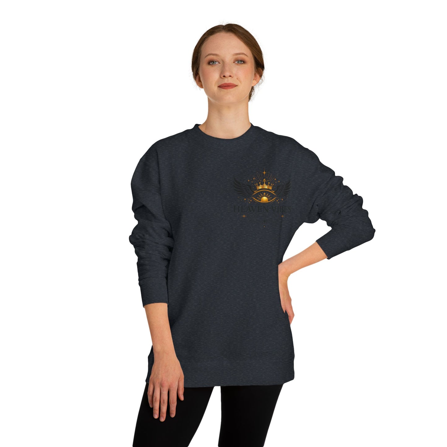 Heaven Vibes Crew Neck Sweatshirt ( Unisex )
