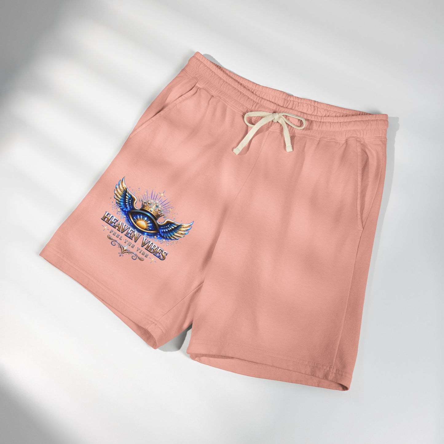 Unisex Garment-Dyed Lightweight Fleece Sweat Shorts