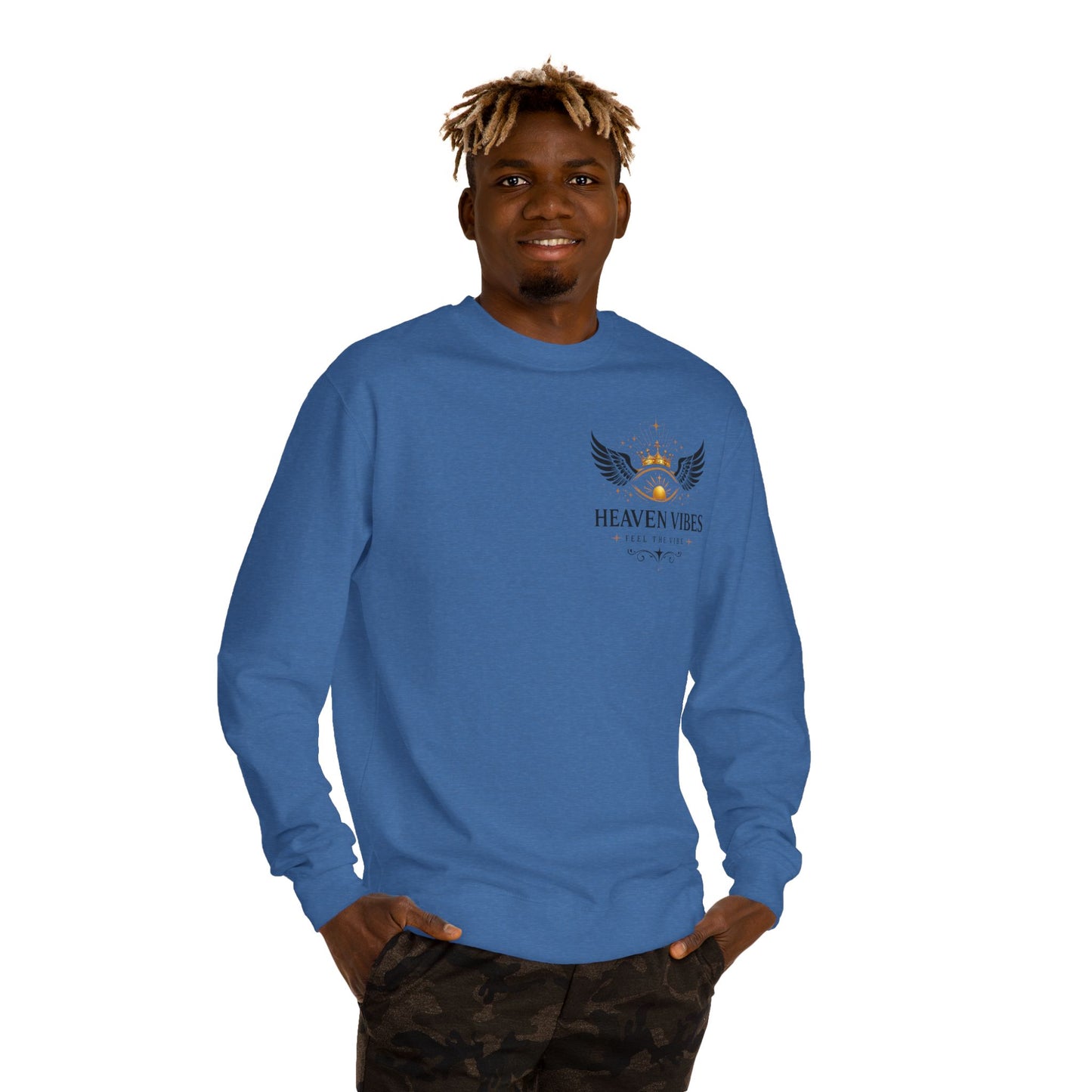 Heaven Vibes Crew Neck Sweatshirt ( Unisex )