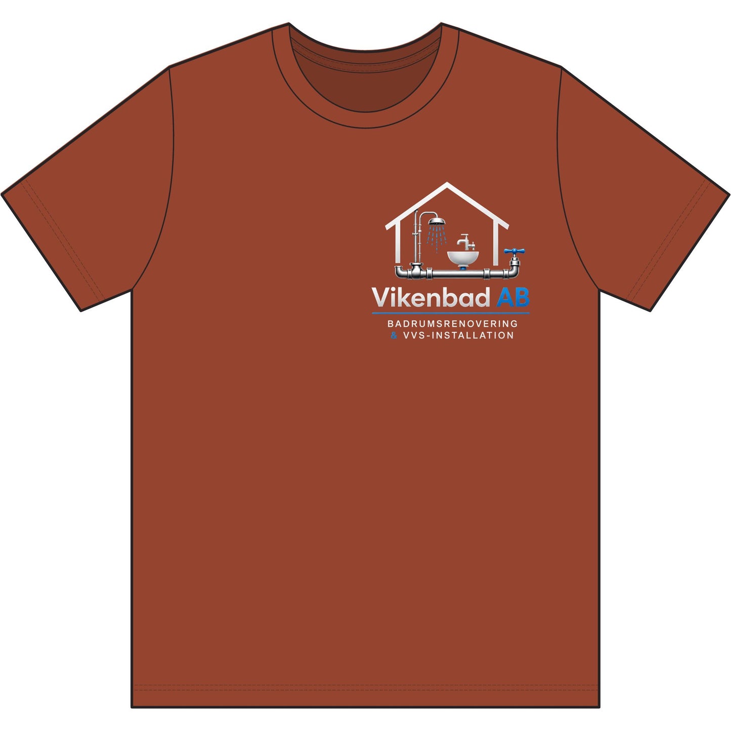 Vikenbad AB - Work T-Shirt