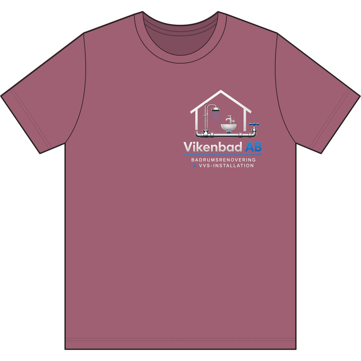 Vikenbad AB - Work T-Shirt