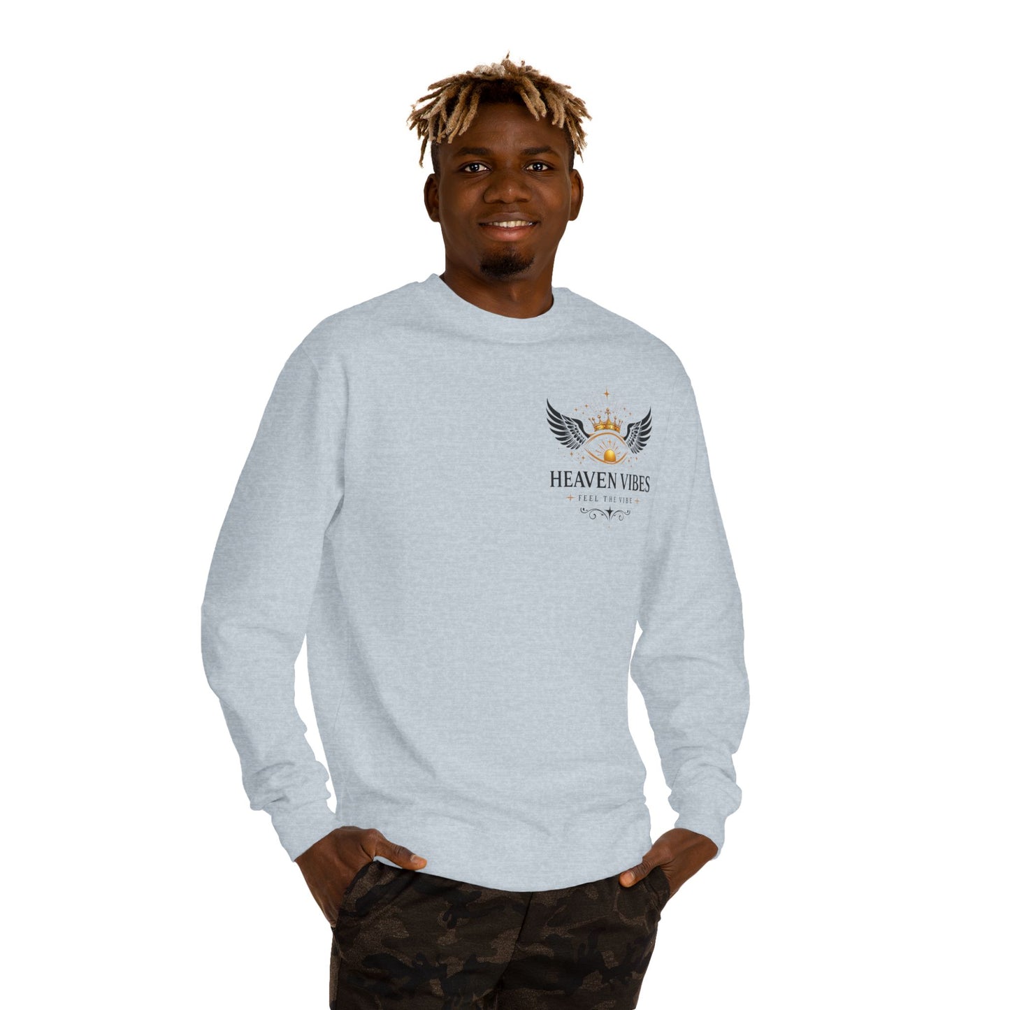 Heaven Vibes Crew Neck Sweatshirt ( Unisex )