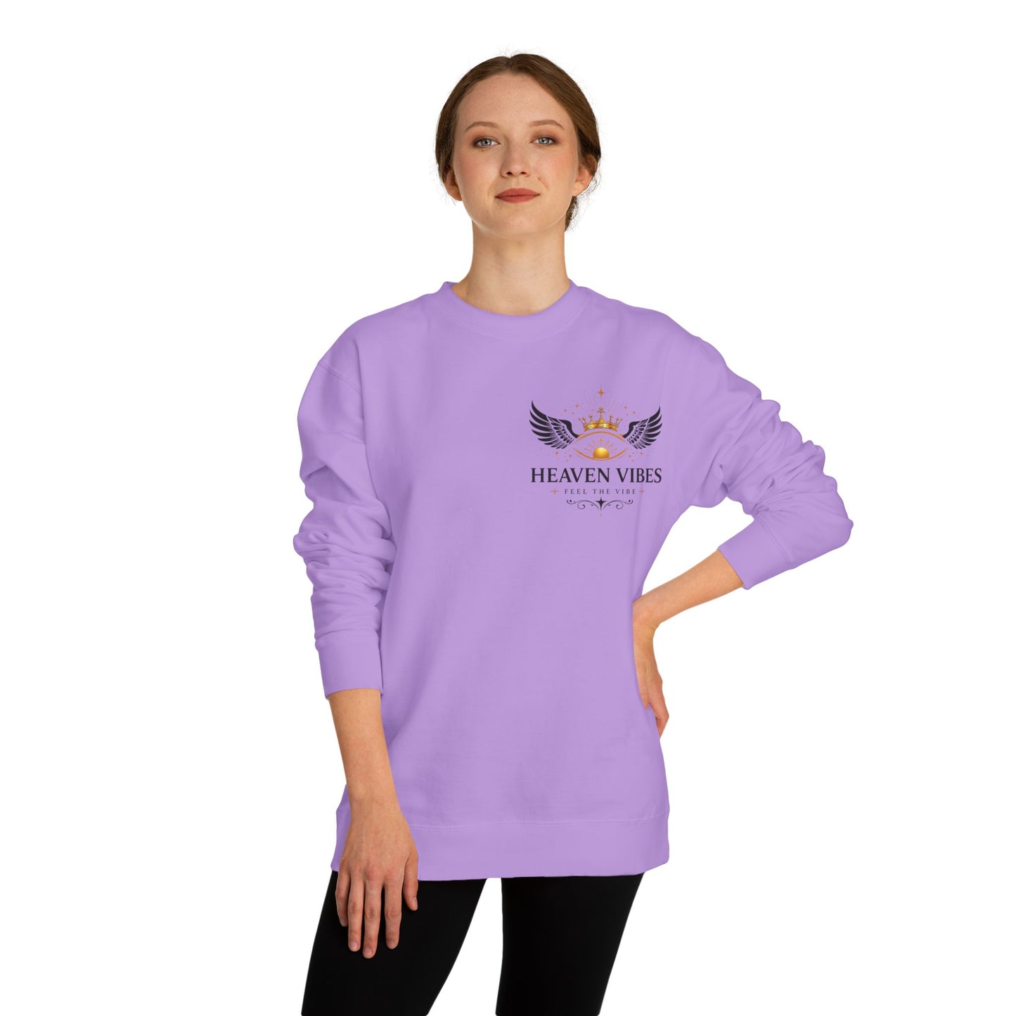 Heaven Vibes Crew Neck Sweatshirt ( Unisex )