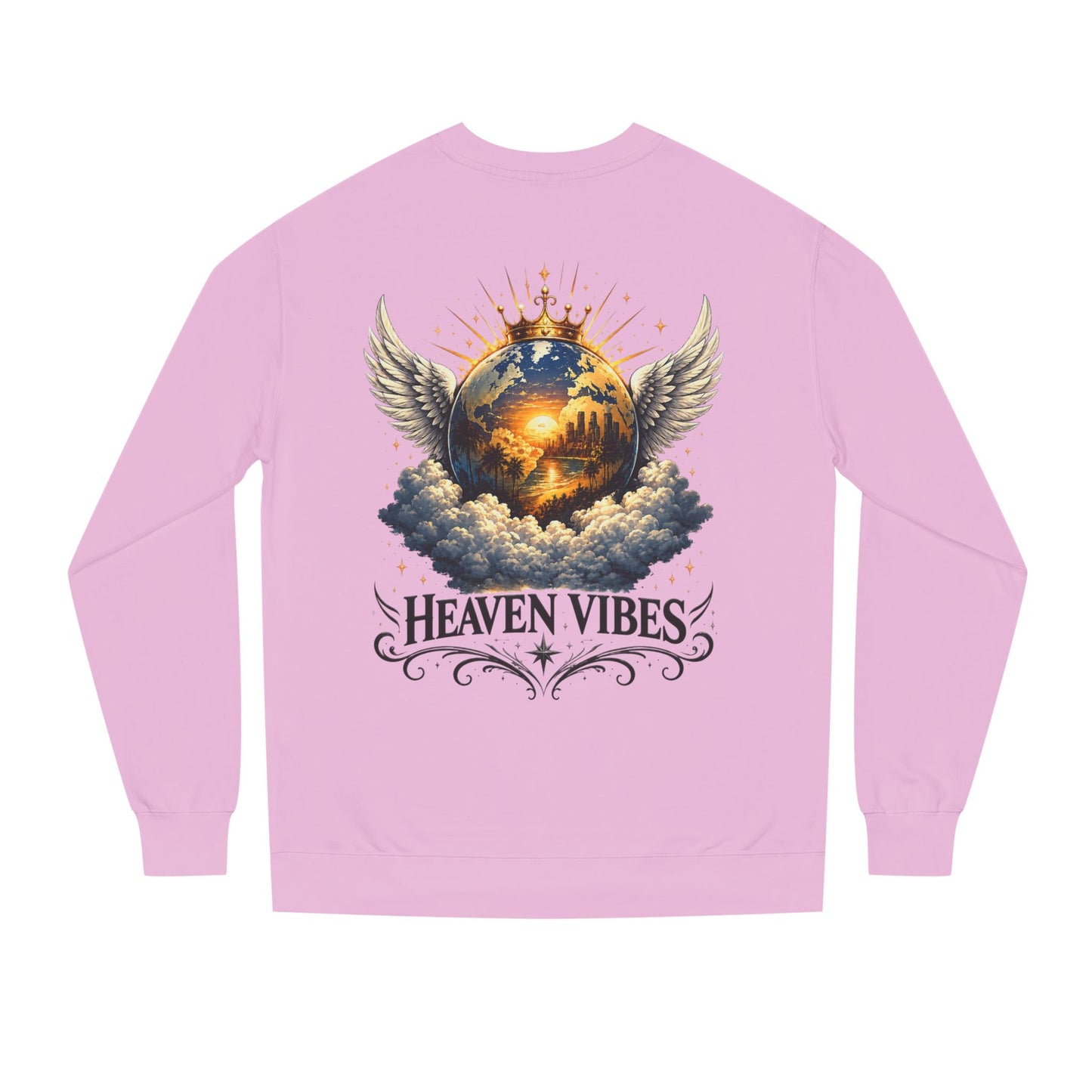 Heaven Vibes Crew Neck Sweatshirt ( Unisex )