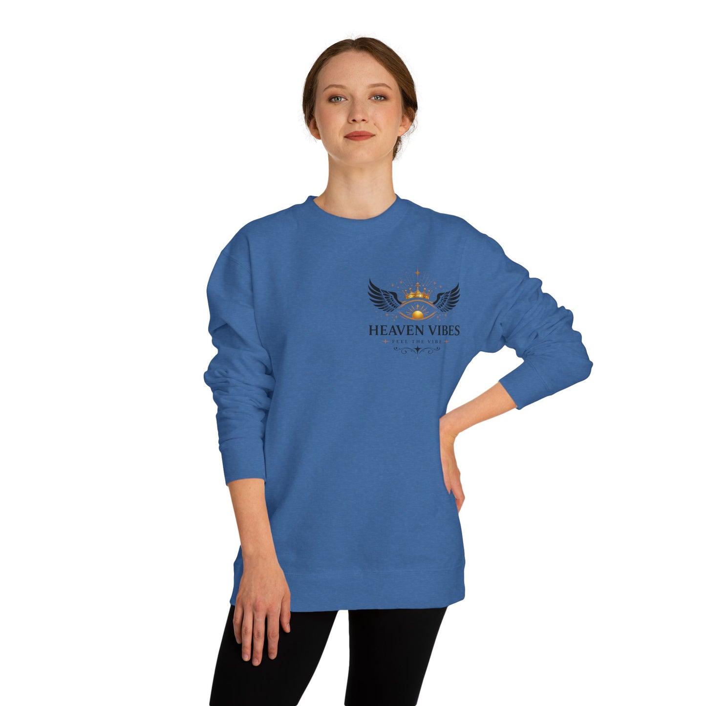 Heaven Vibes Crew Neck Sweatshirt ( Unisex )