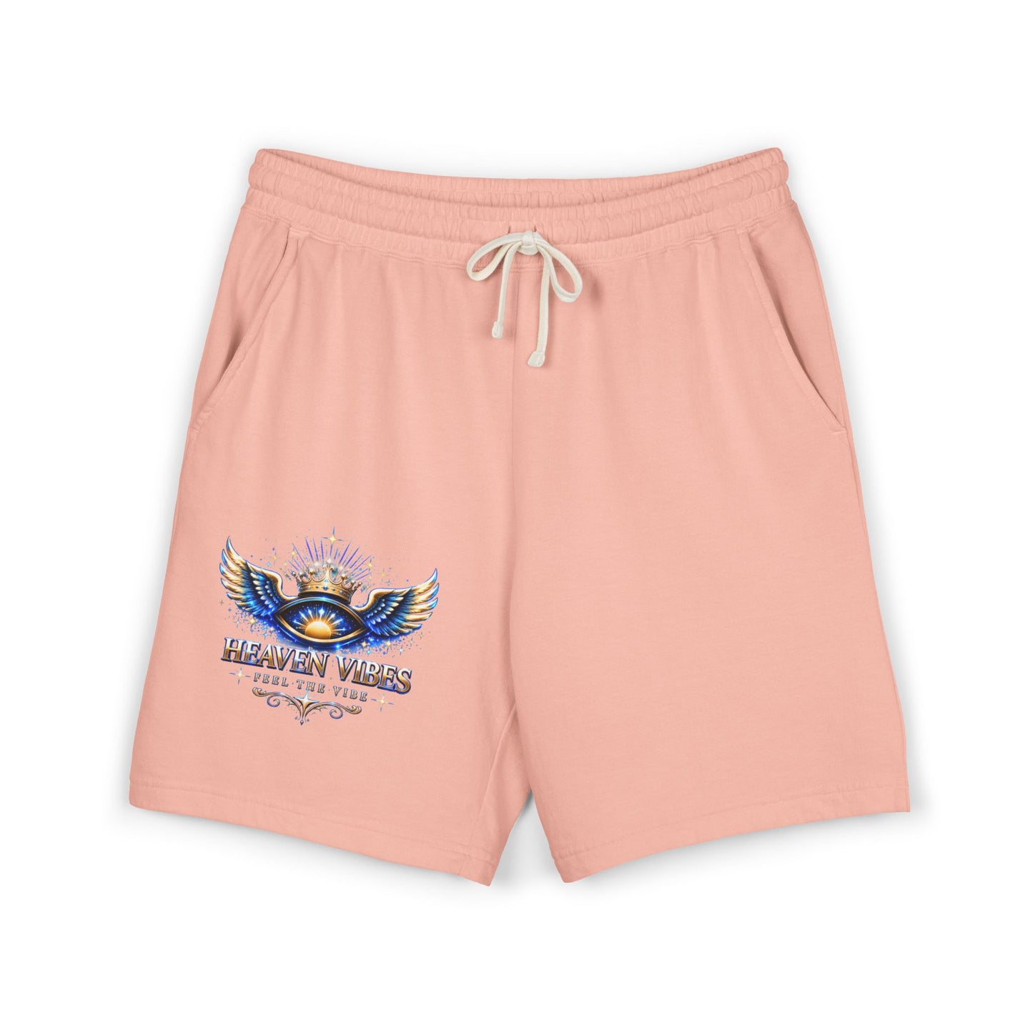 Unisex Garment-Dyed Lightweight Fleece Sweat Shorts