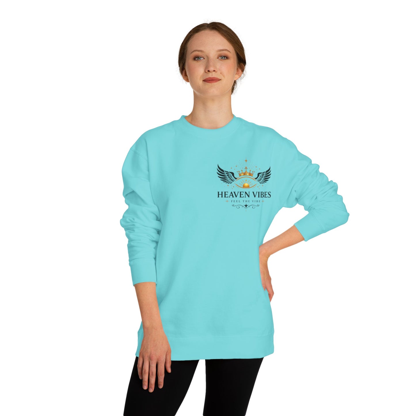 Heaven Vibes Crew Neck Sweatshirt ( Unisex )