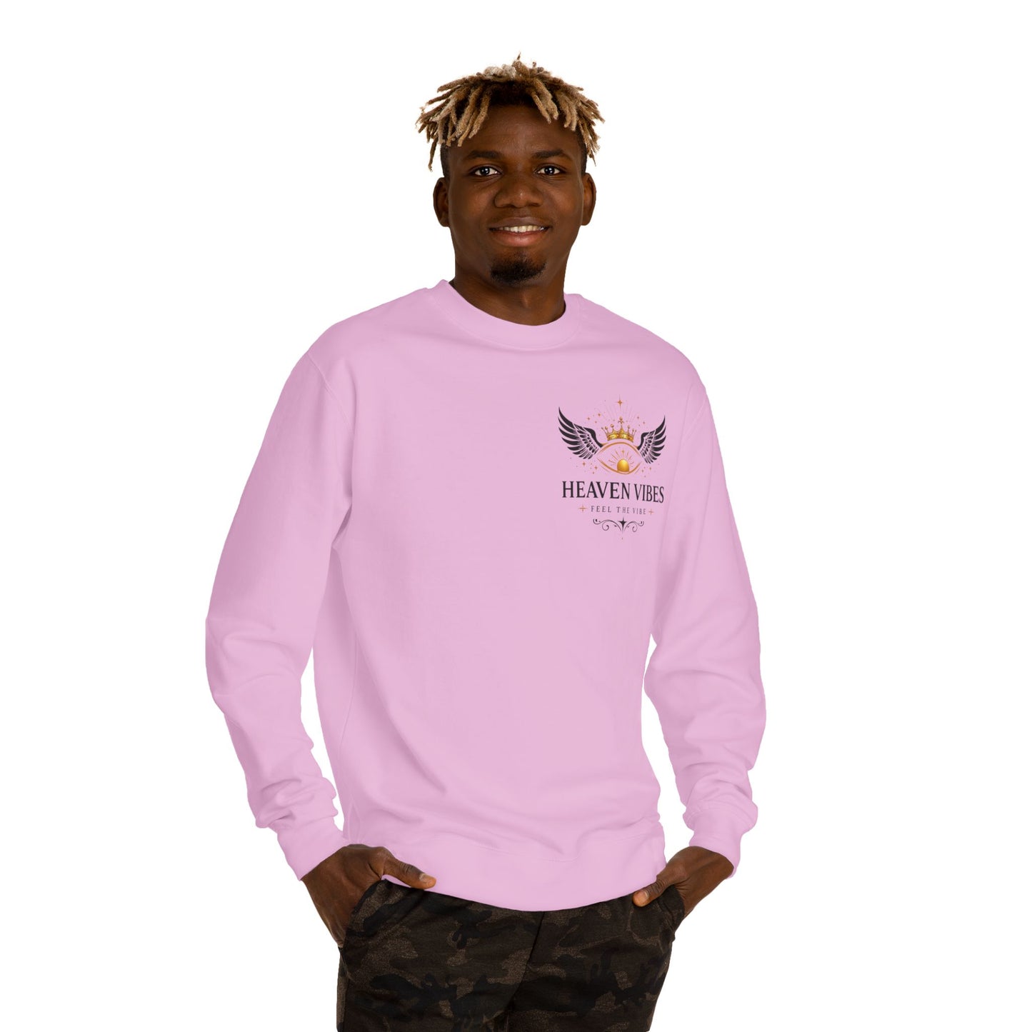 Heaven Vibes Crew Neck Sweatshirt ( Unisex )