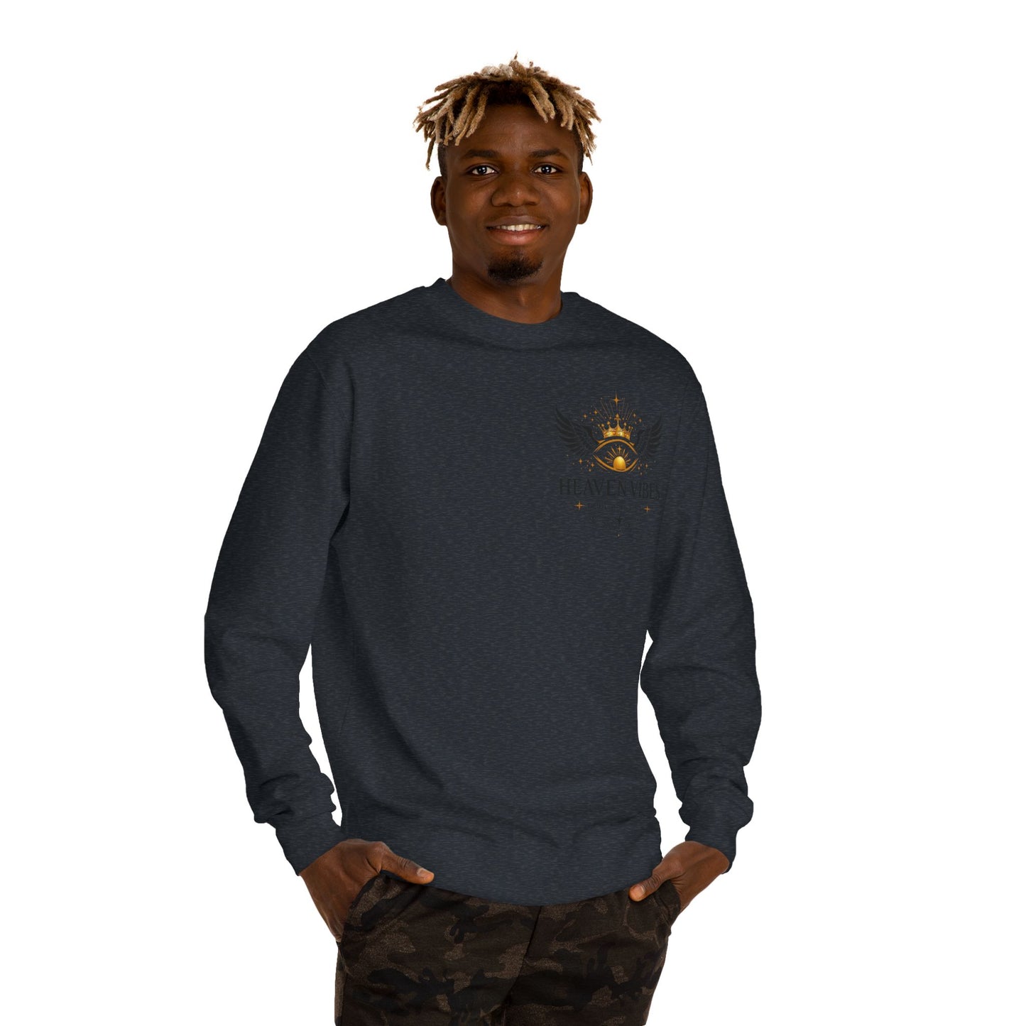 Heaven Vibes Crew Neck Sweatshirt ( Unisex )