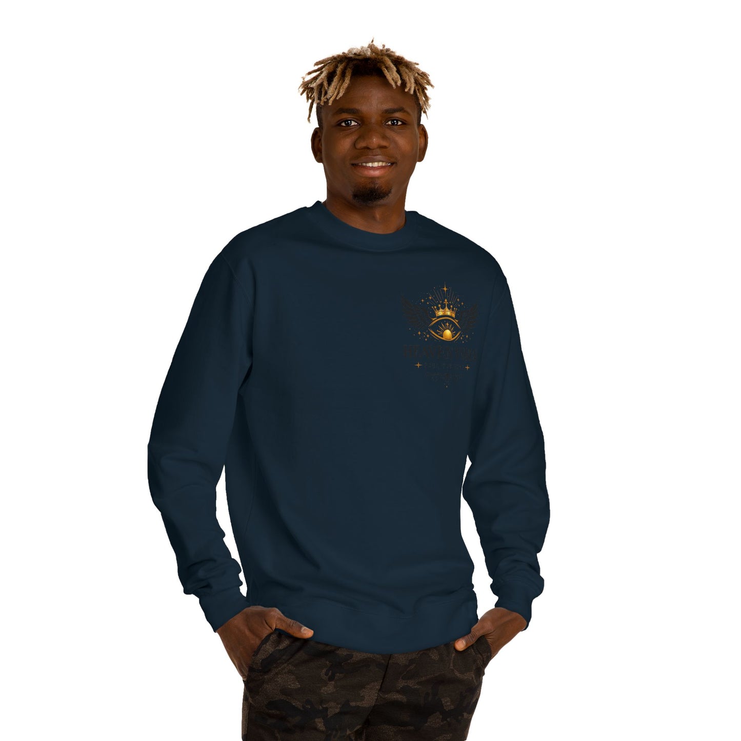Heaven Vibes Crew Neck Sweatshirt ( Unisex )