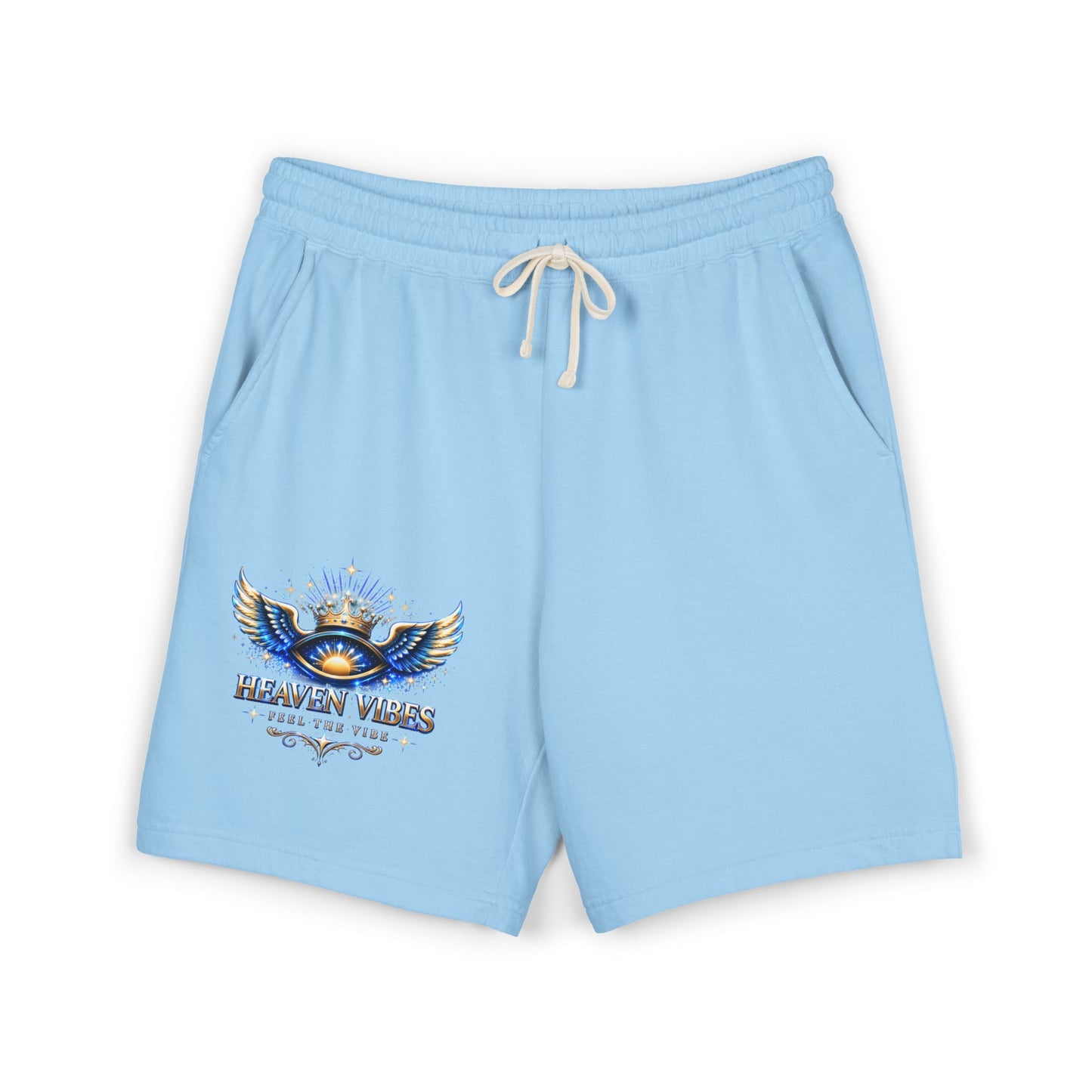 Unisex Garment-Dyed Lightweight Fleece Sweat Shorts