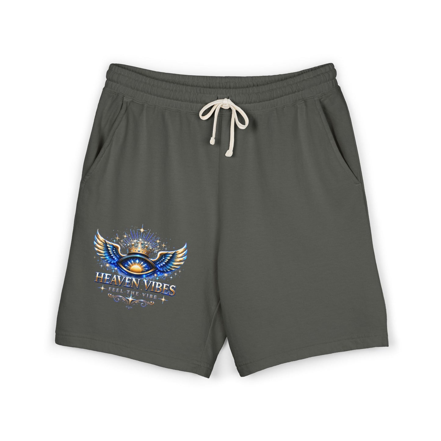Unisex Garment-Dyed Lightweight Fleece Sweat Shorts