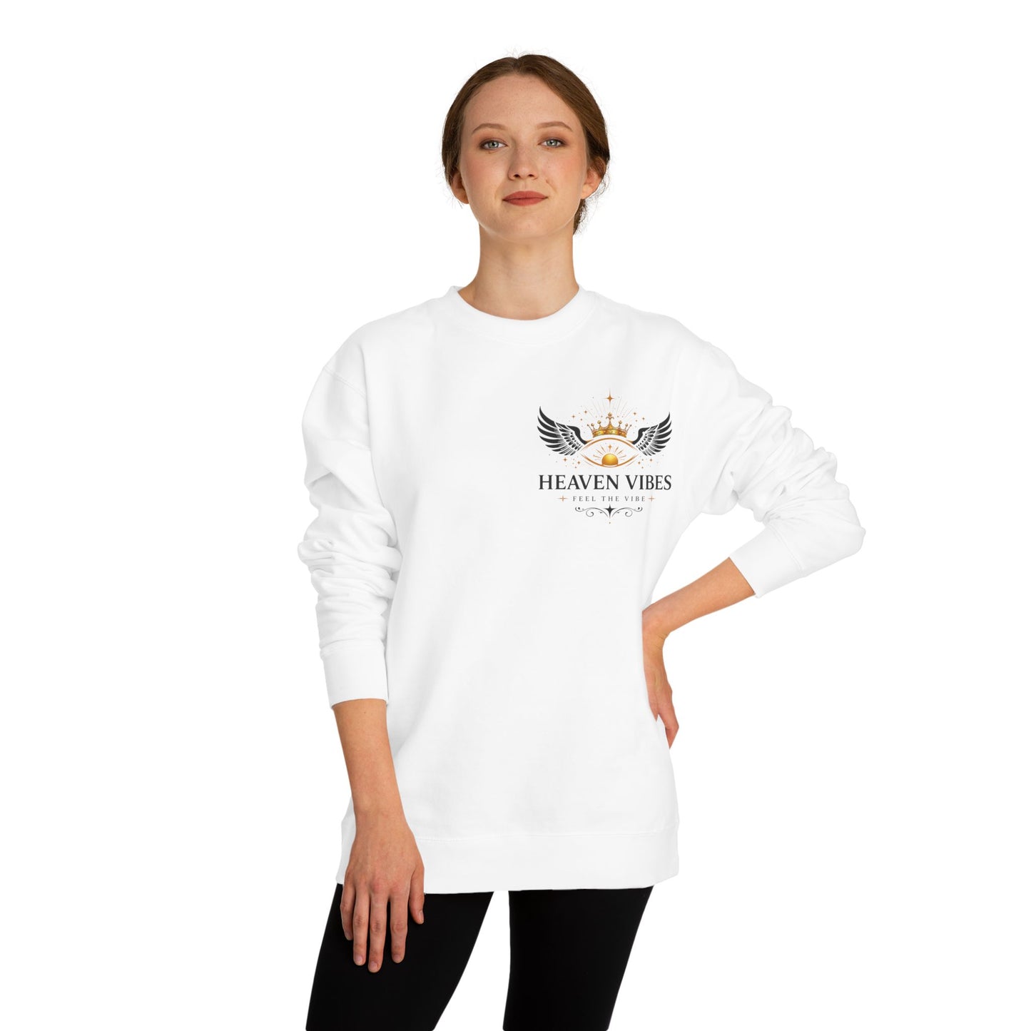 Heaven Vibes Crew Neck Sweatshirt ( Unisex )