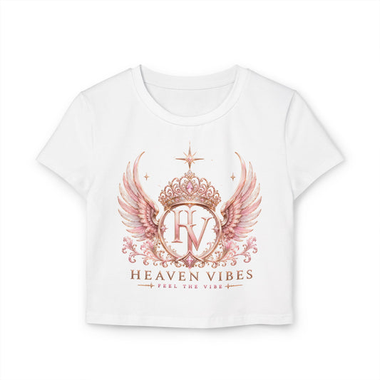 Women's Baby Tee ( Heaven Vibe )