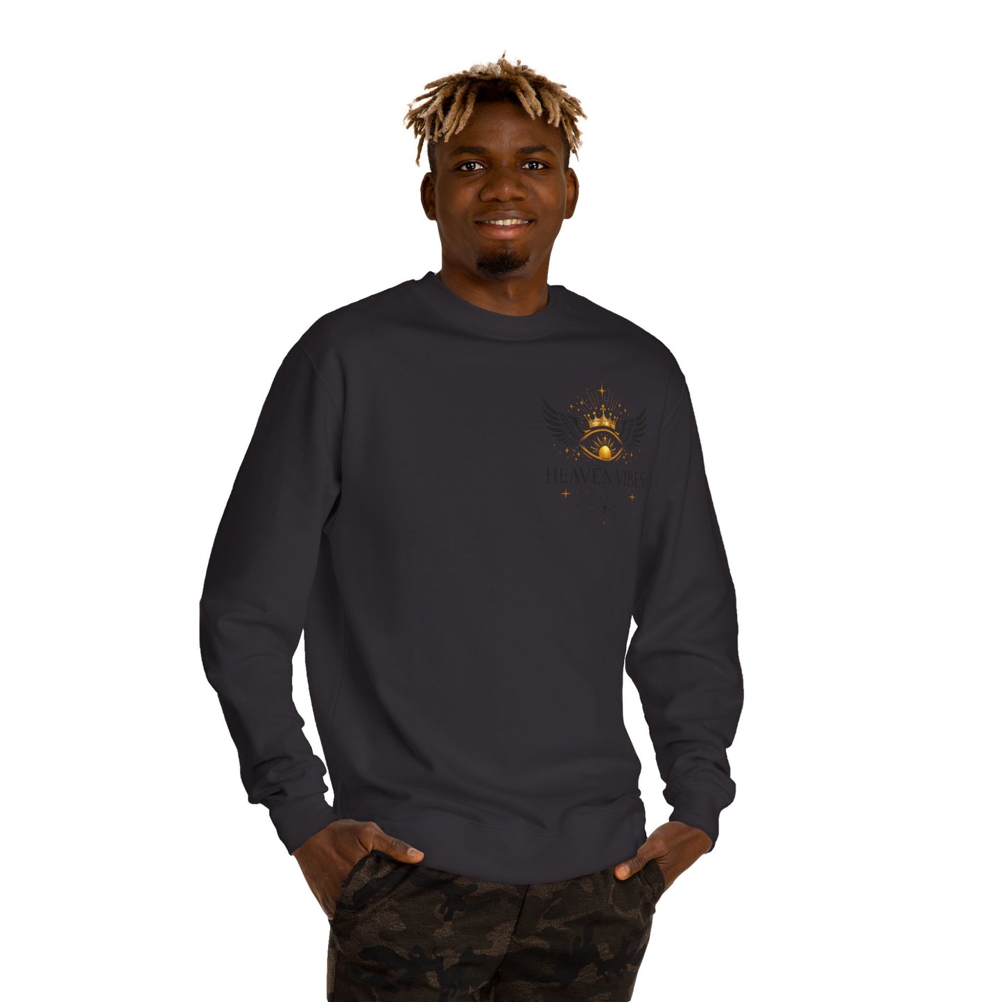 Heaven Vibes Crew Neck Sweatshirt ( Unisex )