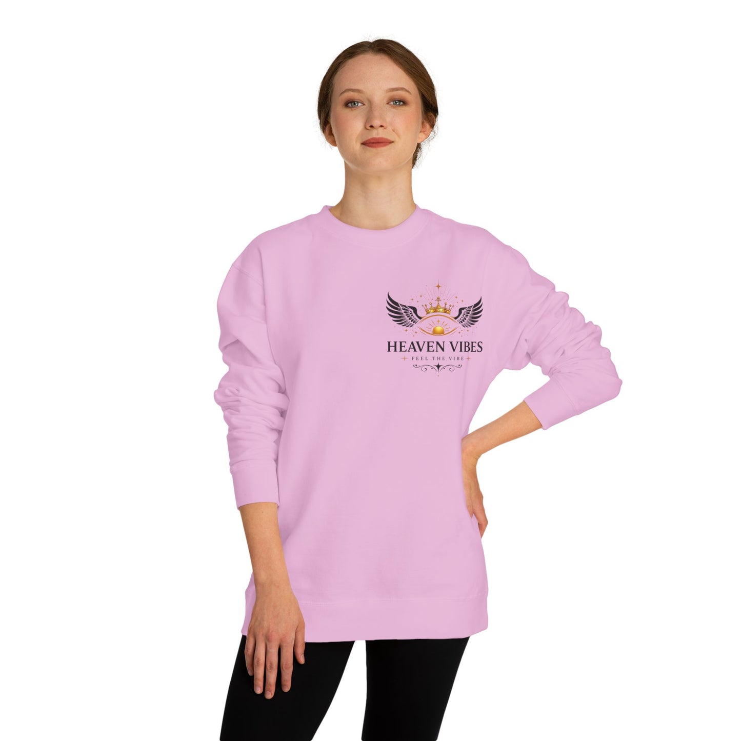 Heaven Vibes Crew Neck Sweatshirt ( Unisex )