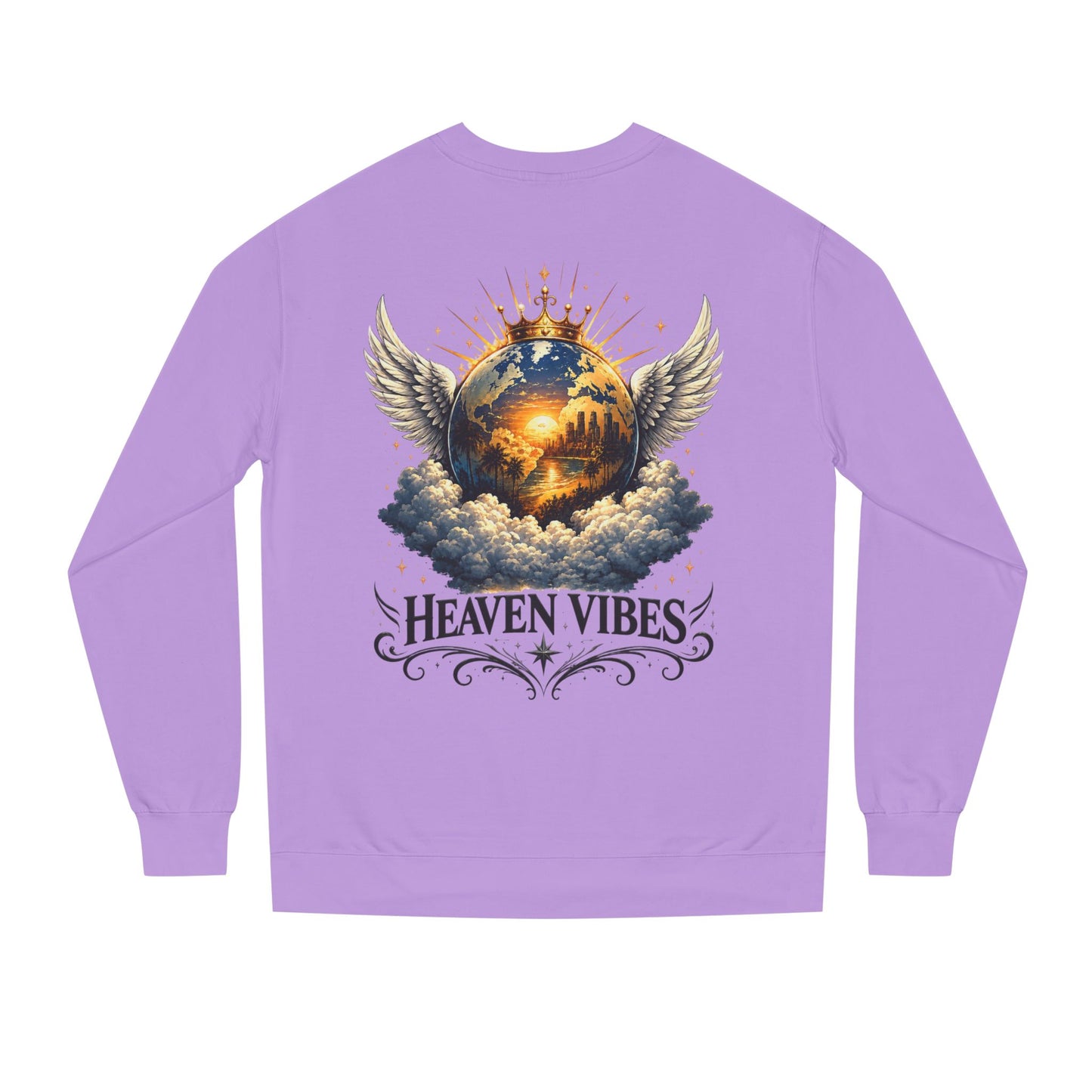 Heaven Vibes Crew Neck Sweatshirt ( Unisex )